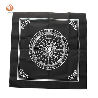 Khăn trải bàn Tarot Bói toán Thẻ Tarot Pad Con lắc Magic Pentacle Runes Vải