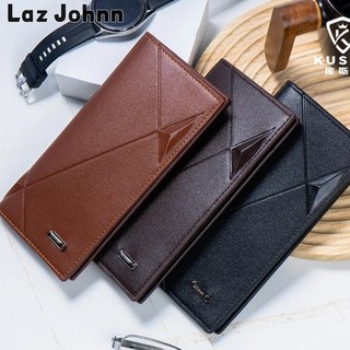 Laz Johnn Ví dây kéo nam dung tích lớn Ví đa thẻ giải trí kinh doanh