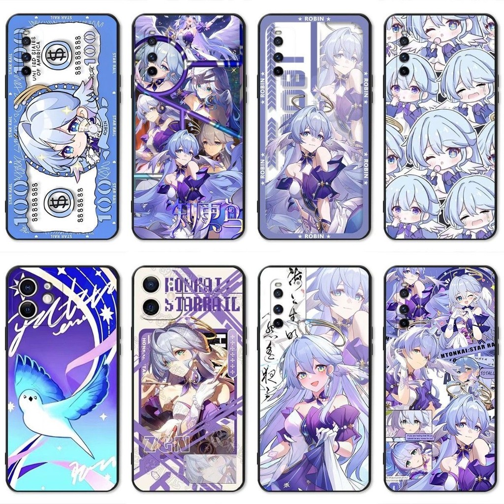 Ốp điện thoại di động Honkai Star Rail Robin DIY Vỏ điện thoại bảo vệ toàn diện cho Redmi K20 / K20P