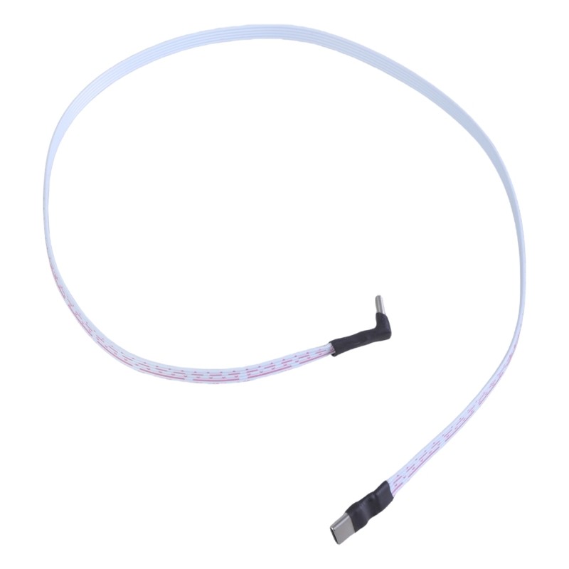 Cáp mềm phẳng 90 độ TREA Type C sang Type C cho không gian chật 480Mbp