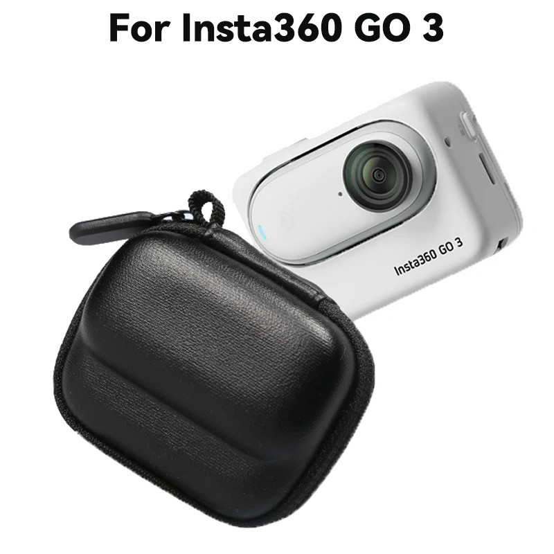 Dành Cho Insta360 GO 3 GO 3S Mini Body Túi Di Động Túi Bảo Quản Hành Động Bảo Vệ Camera Cho Insta 36