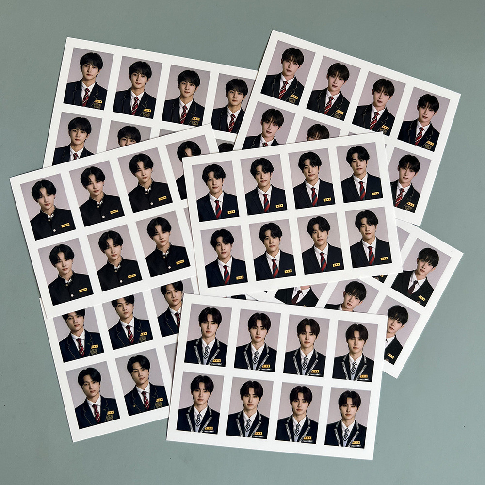 Kpop ENniversary Photo Identity Card Photocards School ID Photo HD Thẻ tập thể Giấy chứng nhận ảnh 1