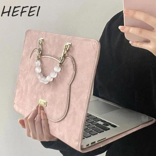 Túi đựng laptop PU 13-16 inch HEFEI, thời trang, tản nhiệt thoáng khí, vỏ bảo vệ