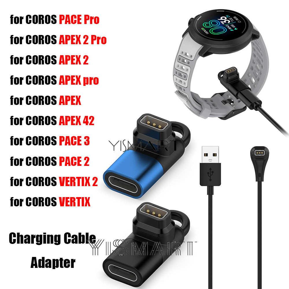 Cáp sạc cho Bộ sạc USB Type C Coros Pace Pro cho Coros Apex 2 Pro / Pace 3 / Vertix 2