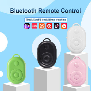 Di Động Mini Không Dây Sạc Bluetooth Điều Khiển Màn trập Điều Khiển Từ Xa Selfie Video Flip Selfie Shutter Điều Khiển Từ Xa