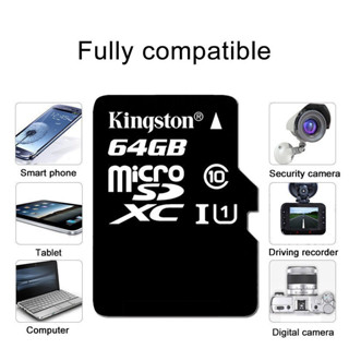 Thẻ nhớ thẻ nhớ Kingston Micro SD 1TB 512GB Class 10 100MB / s 16GB / 32GB / 64GB / 128GB Thẻ TF cho máy bay không người lái Camera quan sát Dashcam