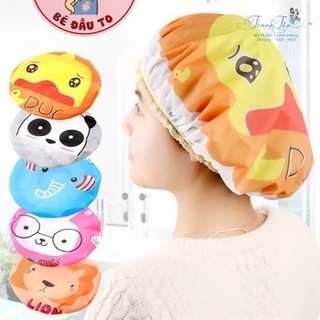 Mũ tắm người lớn, nón tắm trùm đầu xinh xắn (Màu Ngẫu Nhiên) [ TT ]