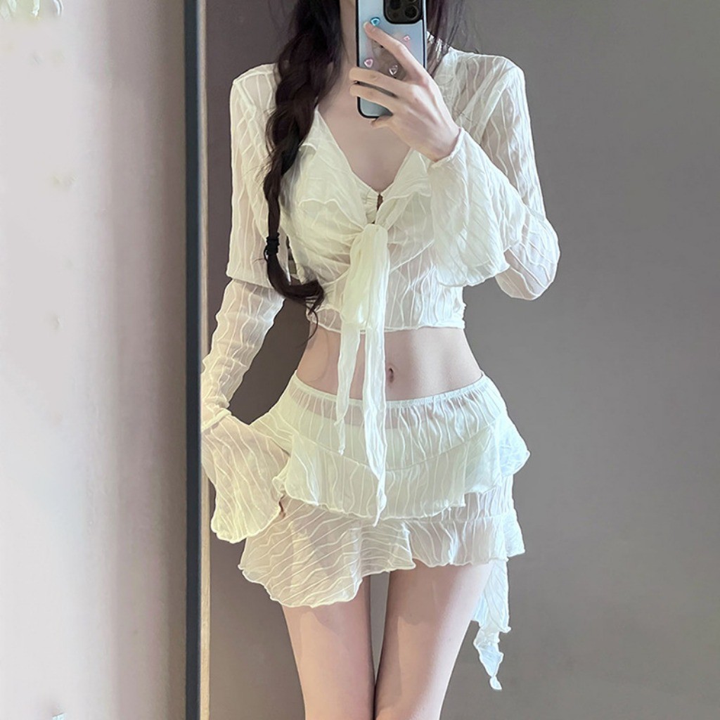 Meet-Adm Bikini Bốn Mảnh Thời Trang Mới Gợi Cảm Cho Nữ Đồ Bơi Có Miếng Đệm Ngực Cho Kỳ Nghỉ Bãi Biển | BigBuy360 - bigbuy360.vn