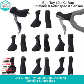  Bọc Cao Su Tay Lắc Xe Đạp Shimano Sensah Retrospec Deca Ltwoo 2400 3500 4700 5600 5700 6700 6800 r2000 r7000 r8000 r8020 