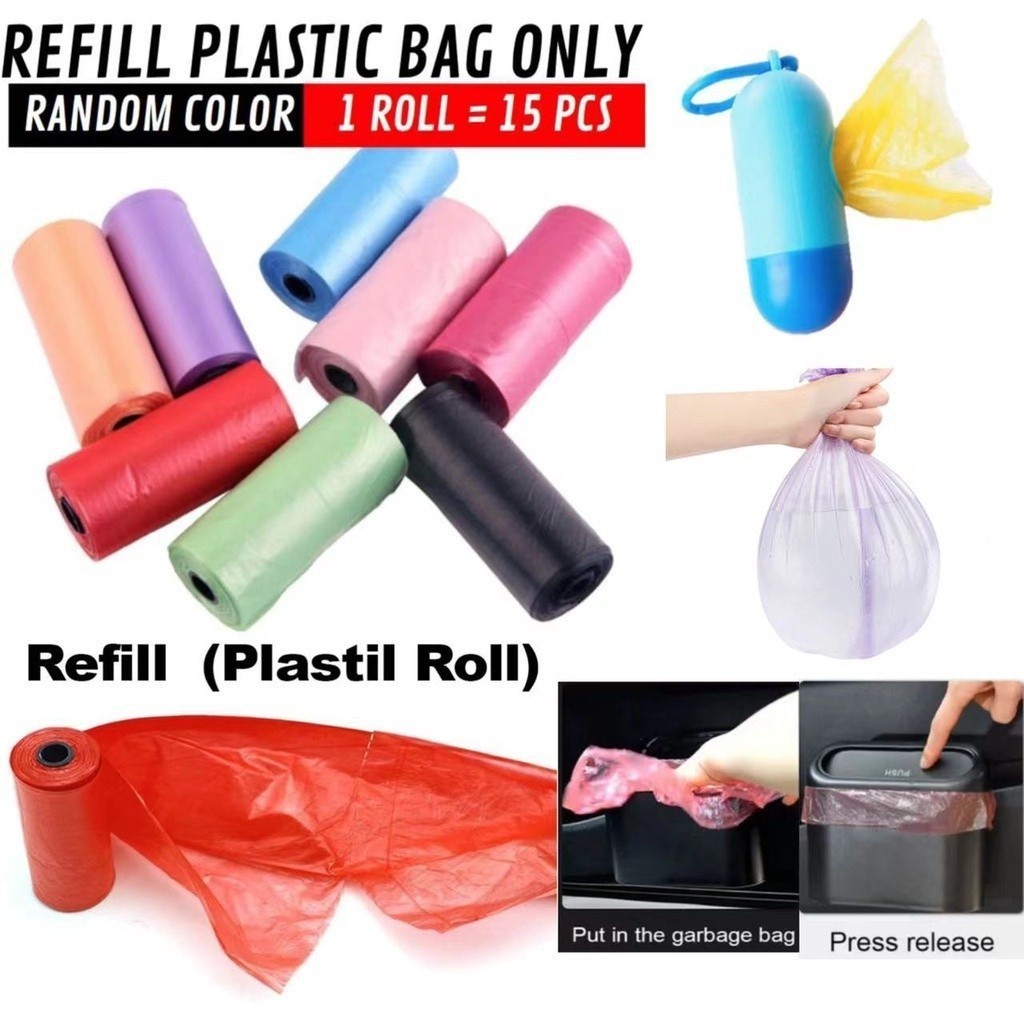 Túi đựng rác nhỏ Túi đựng rác cho ô tô nhỏ thùng rác để bàn thùng rác thùng rác túi đựng rác xe thùn