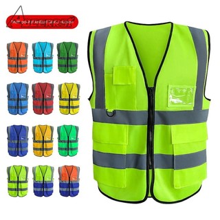Nổi bật Dây đeo phản quang Xe máy Đi xe đạp An ninh ban đêm Chạy bộ Áo Vest an toàn Tầm nhìn cao Áo khoác an toàn phản quang XXL