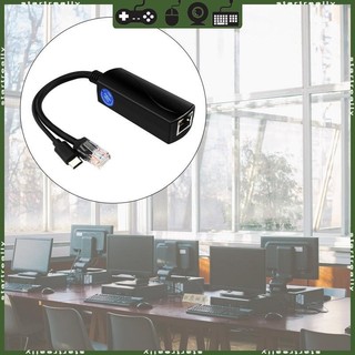 Bộ chia PoE STA USB-C 5V Bộ chuyển đổi PoE sang USB-C hoạt động IEEE 802 3af Tương thích cho 4 camera an ninh WiFi IP
