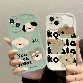 Ốp lưng Huawei Nova 11i 11 10 9 8 7 SE 7i Y61 Y90 Y91 Honor X8a X7A X6A P30 P40 P50 P60 Pro Ốp điện thoại Hàn Quốc dễ thương Vỏ silicon mềm bảo vệ mặt sau gợn sóng đen