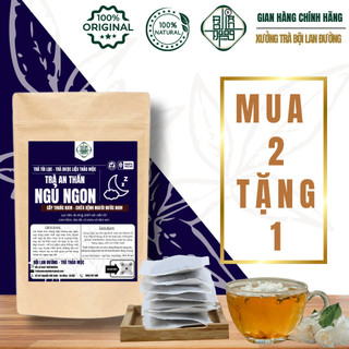  Trà an thần ngủ ngon Bội Lan Đường cho người mất ngủ lâu năm ngủ không sâu giấc bịch 50 gói lọc