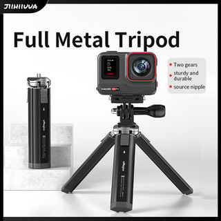 Jl- Chân máy ảnh Hợp kim nhôm Gimbal Bộ ổn định máy ảnh để bàn Chân máy ảnh Selfie Stick Tripod Phụ kiện máy ảnh hành động