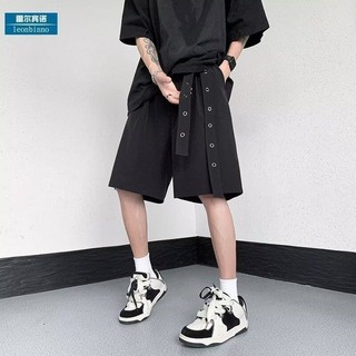 2024 Quần short mỏng nam mùa hè phong cách Hàn Quốc Quần short thể thao giải trí rộng rãi
