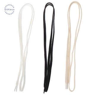 Oukwca 1 Cặp 100CM / 120CM / 140CM / 160CM Cotton Dày Đế Bằng Giày Thể Thao Giày Ren Mới
