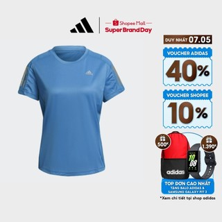  adidas Chạy Áo thun Own the Run Nữ Màu xanh da trời H30048