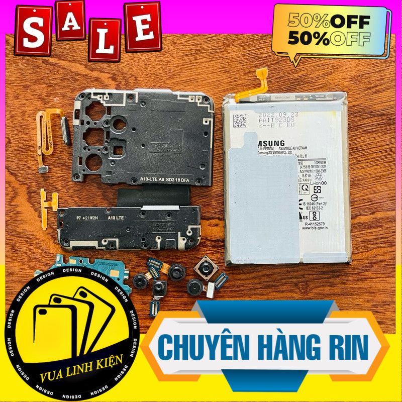 Linh Kiện Samsung A13 A135 / Camera trước sau,main sạc,cáp volume,loa ngoài,loa trong,cáp nối main,p