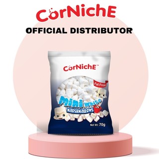 Kẹo Xốp CorNichE Marshmallow Mini White trắng 70g