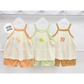 Bộ ba lỗ cho bé trai bé gái hãng mompa