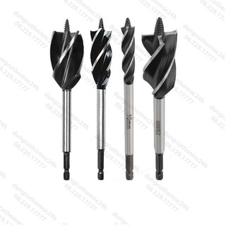 Mũi khoan gỗ khoét lỗ tròn dài chuôi lục giác xoắn ốc đa năng chuyên dụng MKG-XD-TQ 