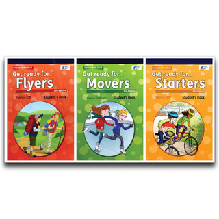 Trọn bộ Get Ready For ( Movers + Starters + Flyers) 2nd Edition (TA)