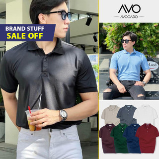 Áo thun POLO nam trơn có cổ trụ đẹp nổi bật cá tính vải cá sấu cotton Avocado đẹp