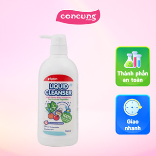 Dung dịch súc rửa bình sữa Pigeon chai 700ml