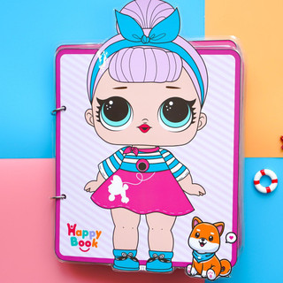 búp bê bằng giấy ngôi nhà búp bê thủ công tocaboca Happy book