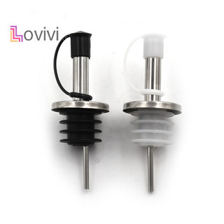 Rượu vang bằng thép không gỉ Dầu ô liu Rượu dòng chảy tự do Bình rót Bình đựng vòi MỚI
