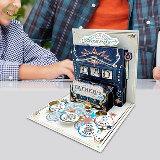 Thiệp chúc mừng ngày của Cha Bothyi được làm thủ công từ lời chúc mừng 3D của Cha
