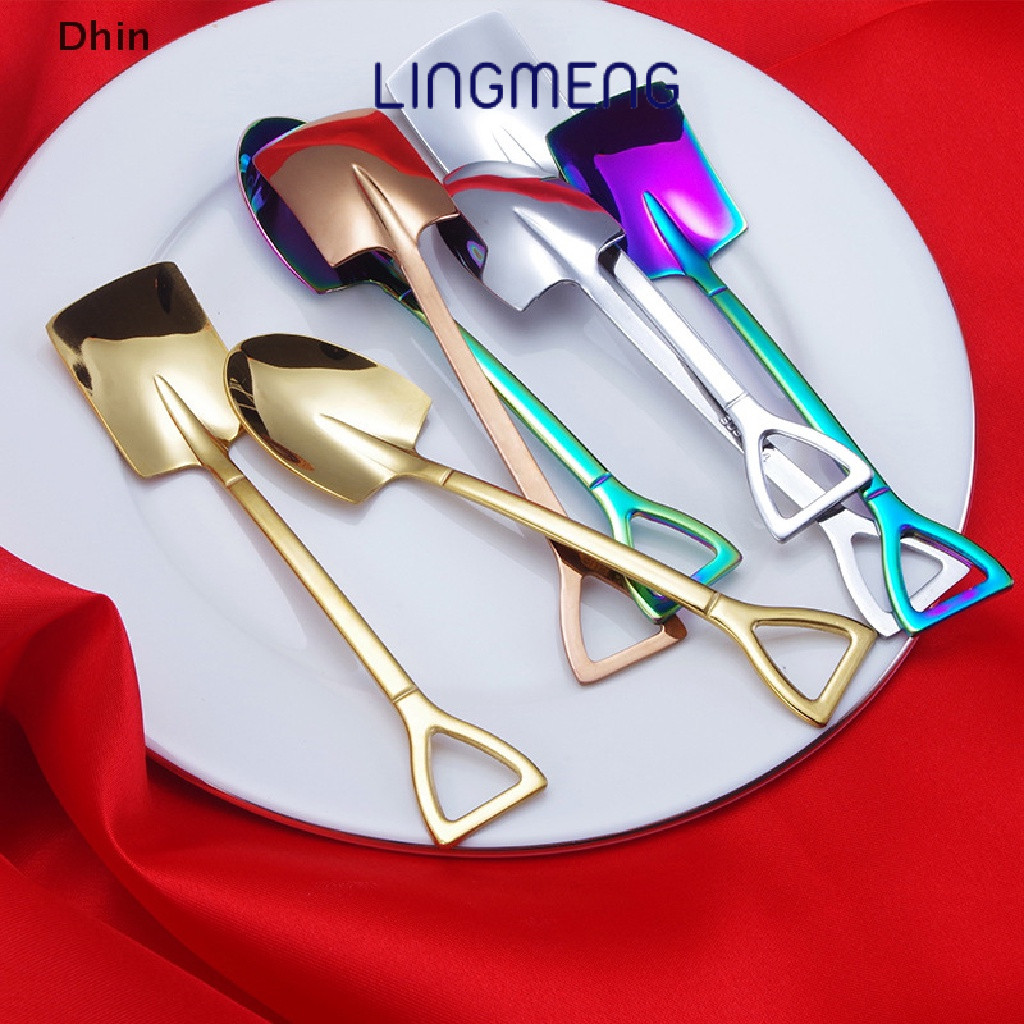 Muỗng cà phê inox LINGMENG1 thiết kế độc đáo