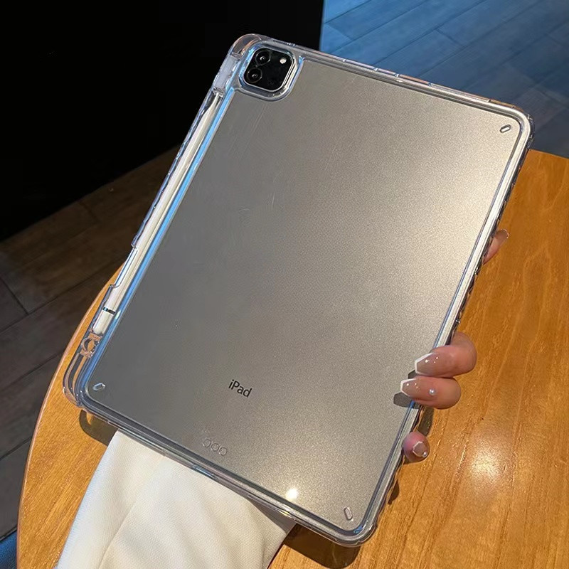 Dành Cho iPad Pro M4 11 13 inch Ốp Lưng 2024 Funda 5th Thế Hệ 7 Air 5 Air 4 Pro 12.9 6th Cover Pro 1