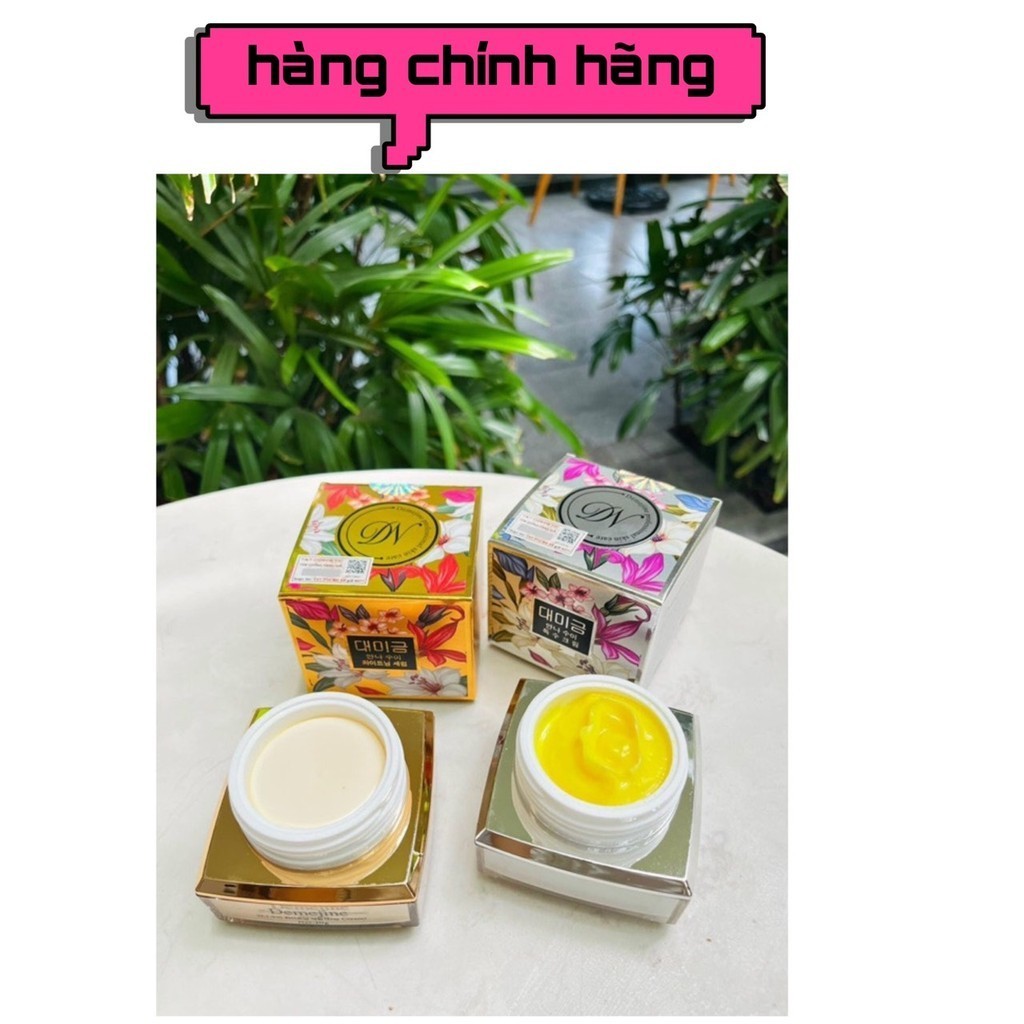 Kem Face DEMEJINE HÀN QUỐC 20gr (chính hãng) -Kem mờ nám trắng da chỉ sau 1 tuần sử dụng