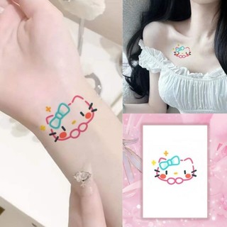 Hình xăm mèo con mặt đỏ hình xăm cô gái dễ thương xương đòn hình xăm chống thấm nước hình xăm kéo dài trong 7 ngày hình xăm giả tạm thời