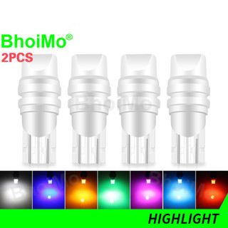 Bhoimo 2 Chiếc T10 Đèn Led công viên 2835 Dụng cụ vòm biển số xe nội thất ô tô W5W 194 3SMD Bên nêm đọc chỉ báo Bảng điều khiển Phía sau cốp bản đồ cửa Bóng đèn tín hiệu xe máy DC12V