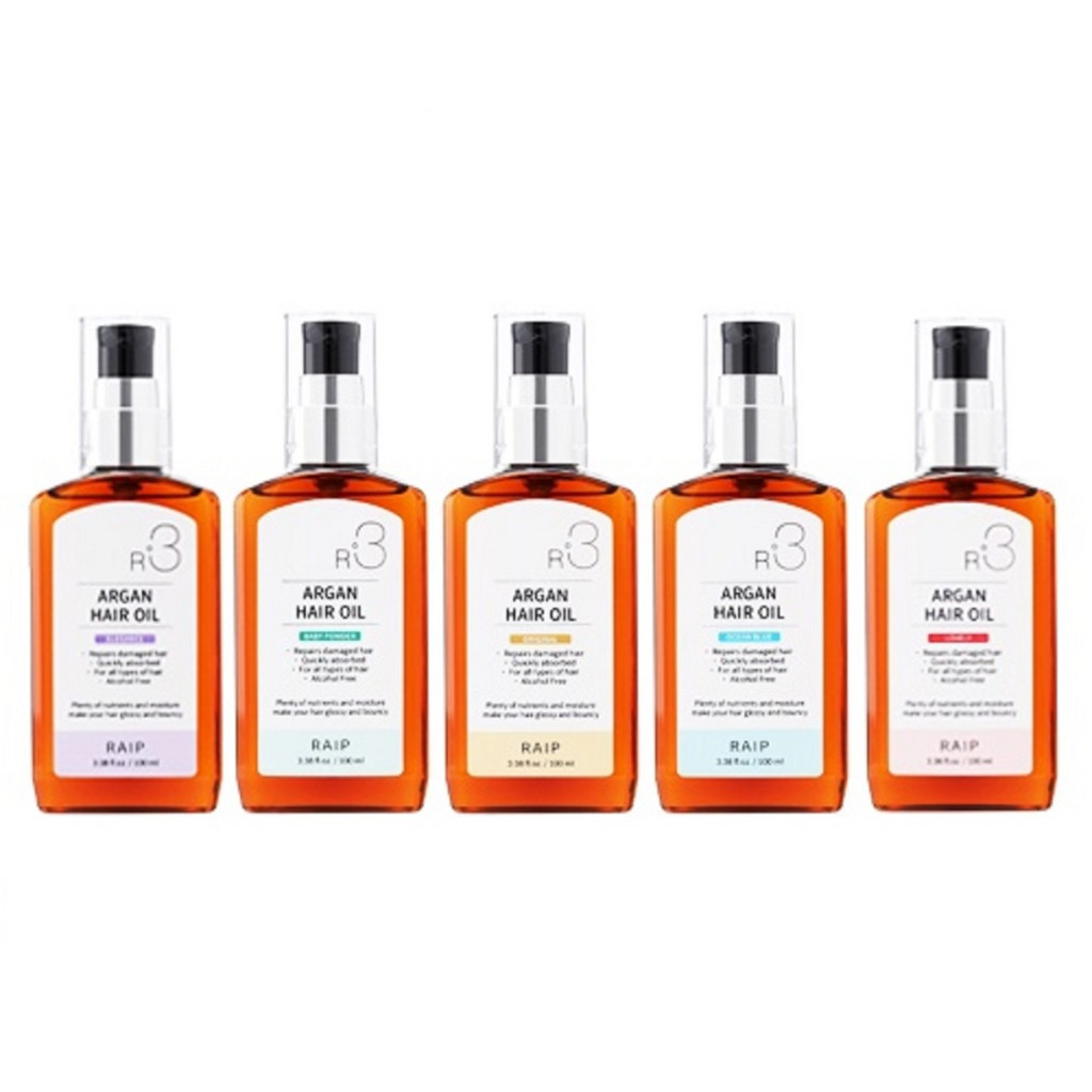 Tinh Dầu Dưỡng Tóc Chắc Khỏe & Óng Mượt Raip R3 Argan Hair Oil 100ml