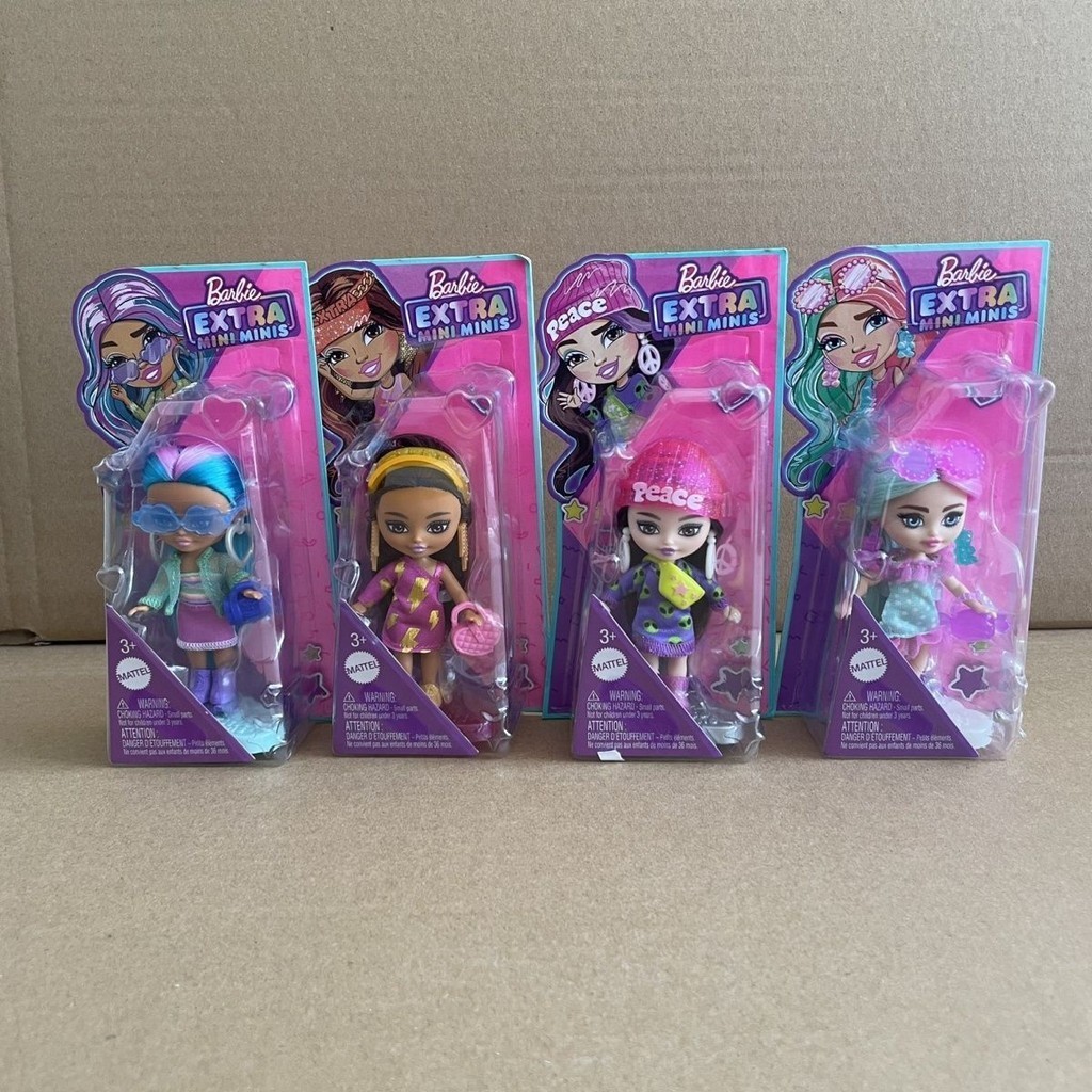 Barbie Pocket Búp bê hợp thời trang HLN44 Cô gái Thời trang Búp bê Barbie Mini Đồ chơi chính hãng Qu