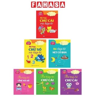 Sách - bộ sách bé tập tô - cùng bé bước vào lớp 1