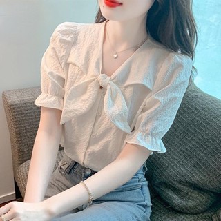 SHIHANROU áo sơ mi nữ áo kiểu hàn quốc rực rỡ dramatic thông thường sang trọng GM2454WE9
