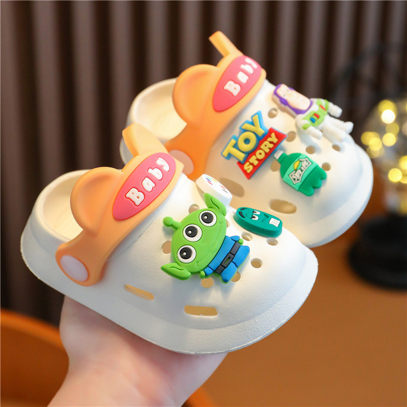 Dép Sandal Trẻ Em Dép Mùa Hè Buzz Lightyear Hoạt Hình Dễ Thương Bé Trai Bé Gái Dép
