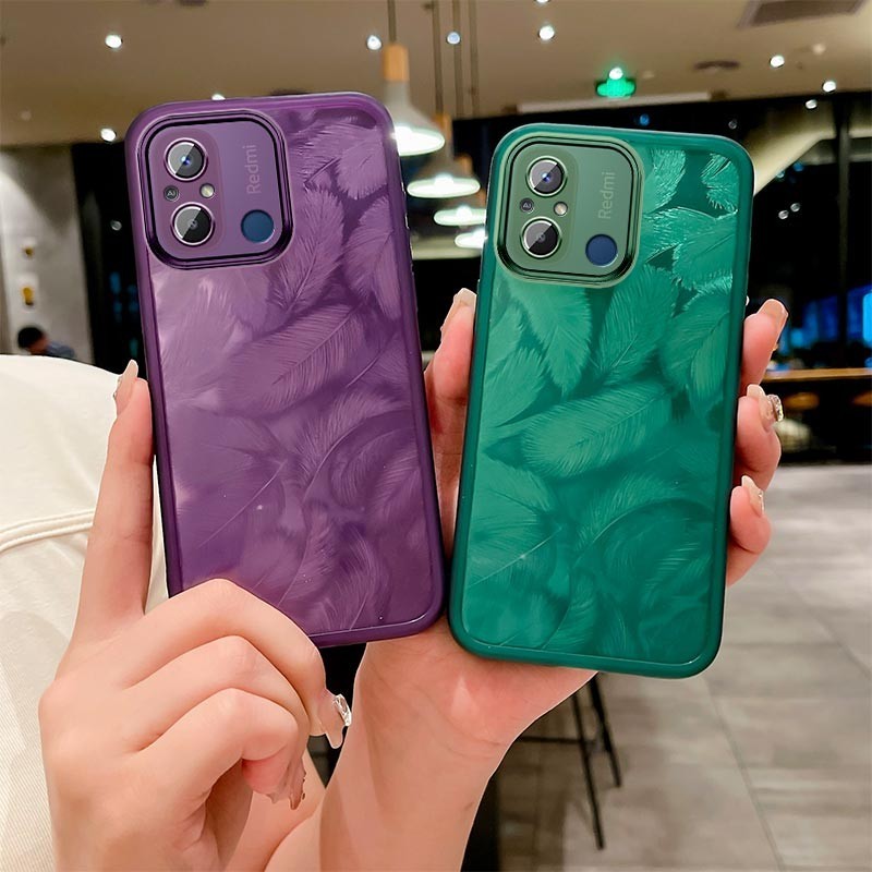 Ốp lưng Redmi 12C 11A 22120RN86G 22120RN86I 22126RN91Y 2212ARNC4L 22120RN86C Đi kèm với màng ống kín