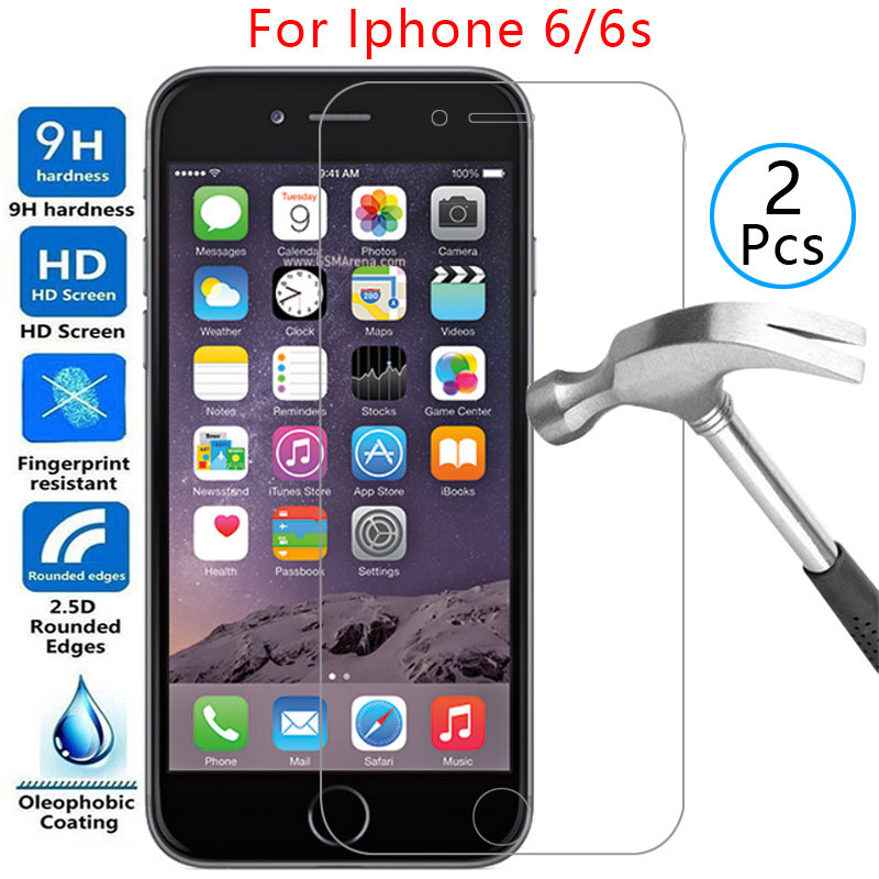 Kính cường lực bảo vệ màn hình cho iphone 6s 6 s ốp lưng trên điện thoại i s6 iphone6s bảo vệ coque 