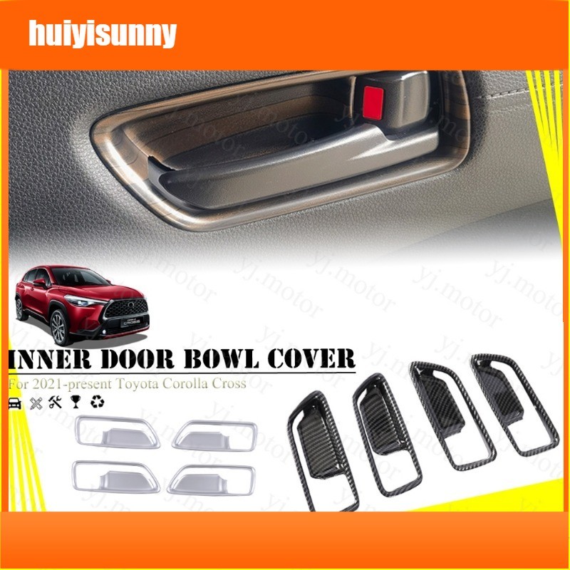 Hys Cho 2021 Đến 2024 Toyota Corolla Cross Bên Trong Cửa Bát Bao Corolla Cross XG10 Tay Nắm Cửa Tron