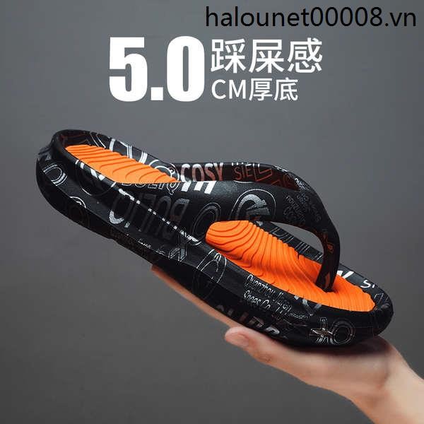Dép Nam Dạo Phố Mùa Hè Chống Trơn Trượt Flip-Flops Flip-Flops Nam Shit-