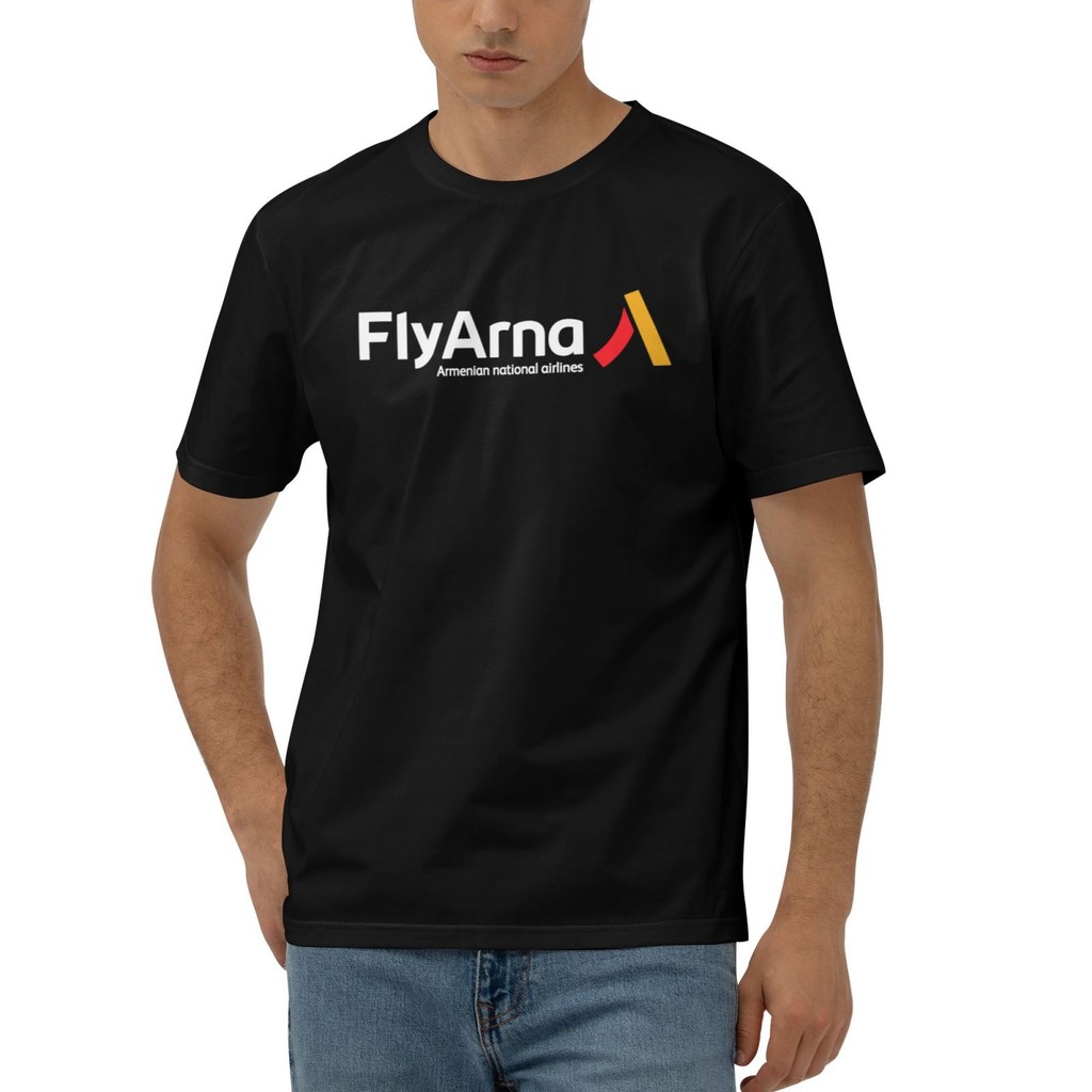 Flyarna Armenia National Airlines Hip Hop Designs Áo thun nam