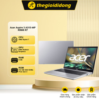 Laptop Acer Aspire 3 A315 44P R9W8 R7 5700U/8GB/512GB/Win11 (NX.KSJSV.002)