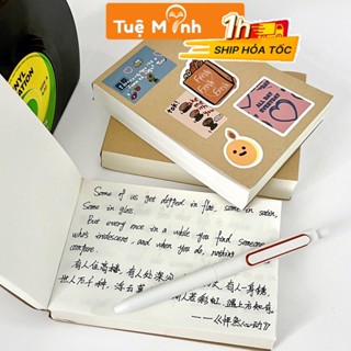  Giấy ghi chú note giấy trơn phong cách Nhật Bản NO32 tập sổ tay giấy take note bìa kraft 