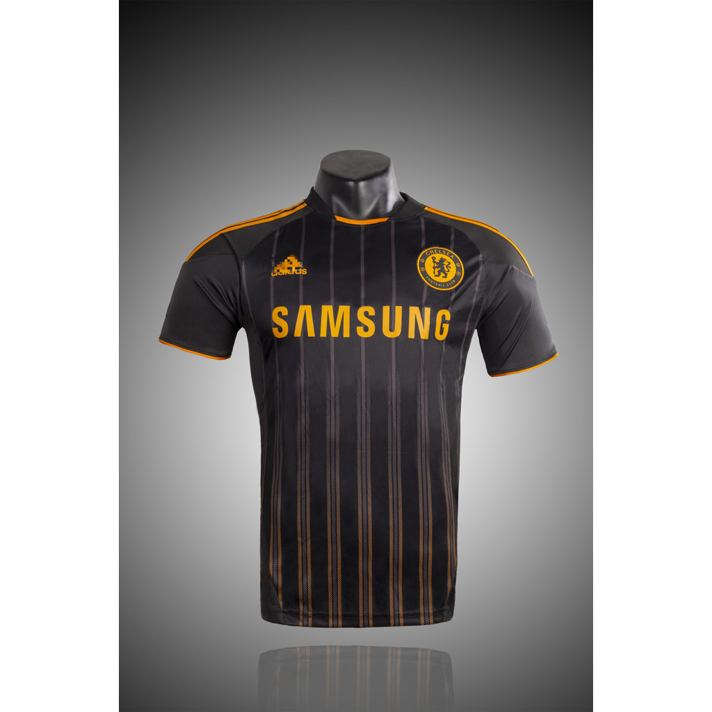 Phong cách cổ điển 2010-11 Chelsea sân khách Thái Lan Chất lượng hàng đầu AAA TORRES #9 DROGBA #11-J